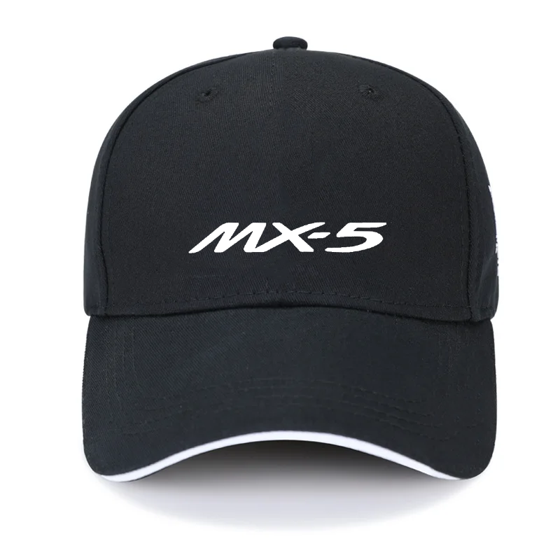Corduroy Cap 5 Panel - マツダMX-5ミアタ野球帽,白黒ヒップホップハット,スポーツキャップ,na nb nc nd 1990-2019 2020