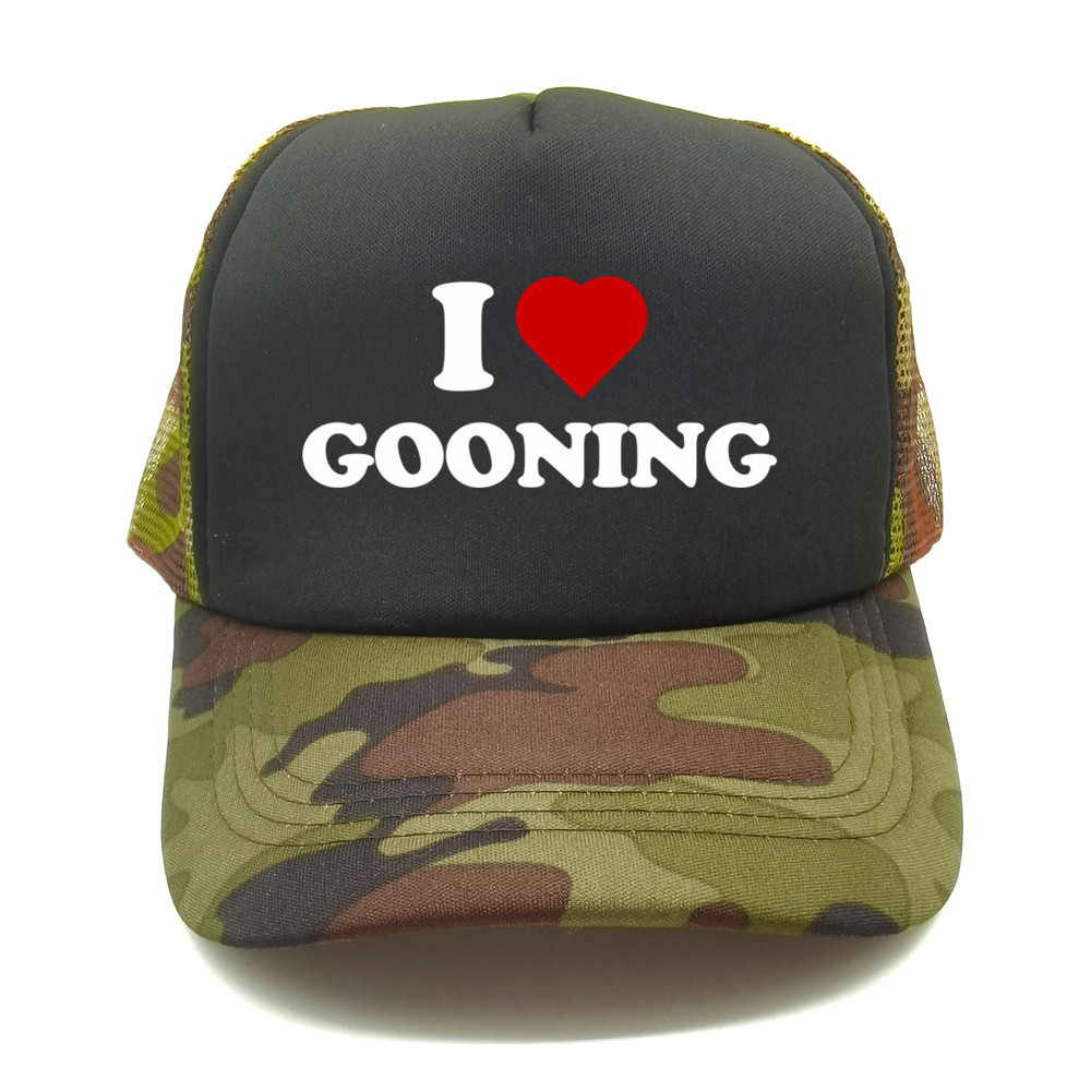 おかしい私は Gooning 野球キャップクール夏男性メッシ - Trucker Cap Mesh のレビューと価格