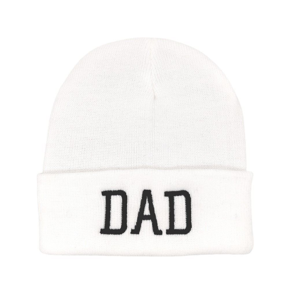 クラシックな親子お揃いママパパビーニーハット、折り返し付きソ - Beanie Cuffed Knit のレビューと価格