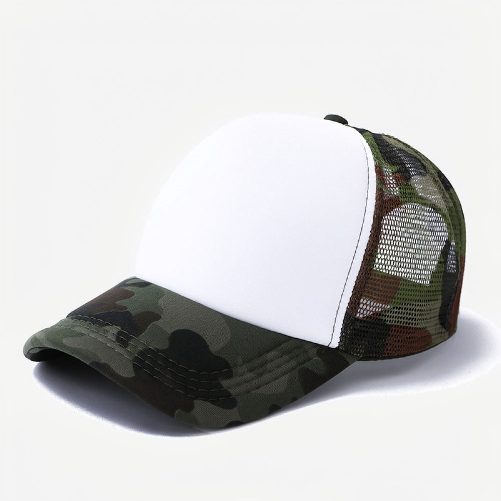 夏用、男女兼用、通気性の良いメッシュ素材のキャップ。星柄のデ - Trucker Cap Mesh のレビューと価格